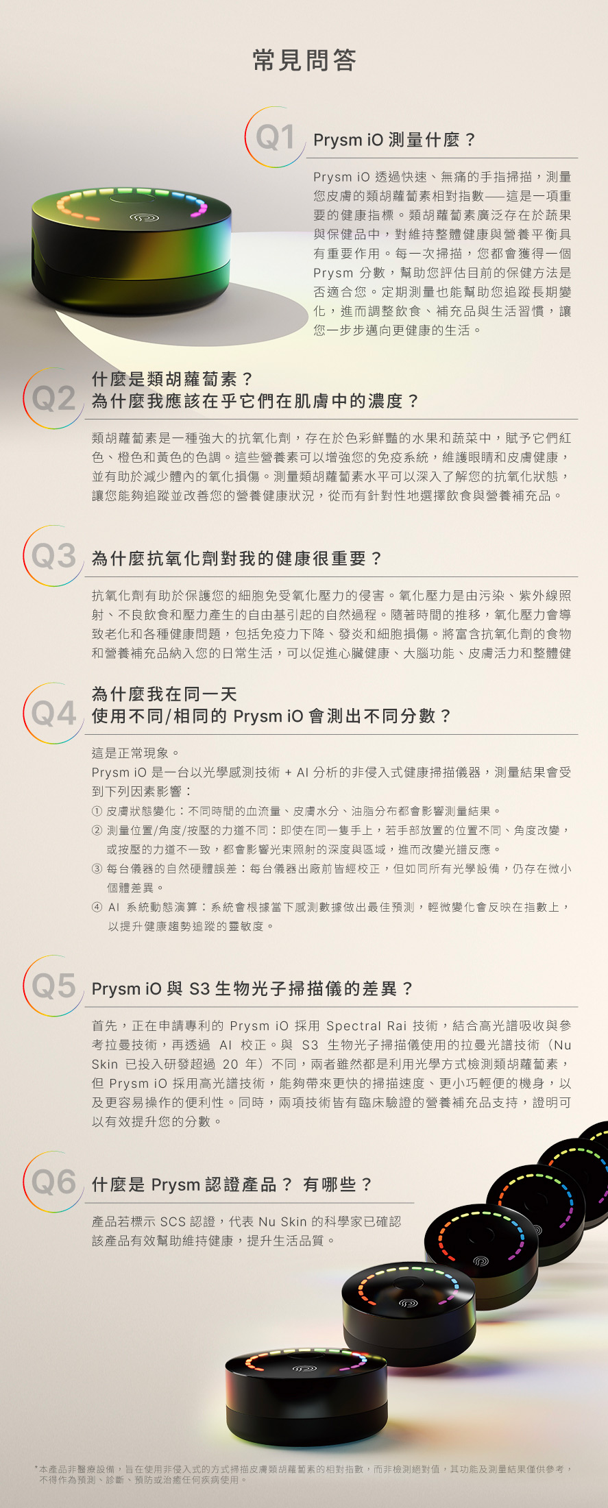 Prysm Ios 【Prysm iO 高光譜智慧掃描儀 】 即將推出|NU SKIN 如新台灣